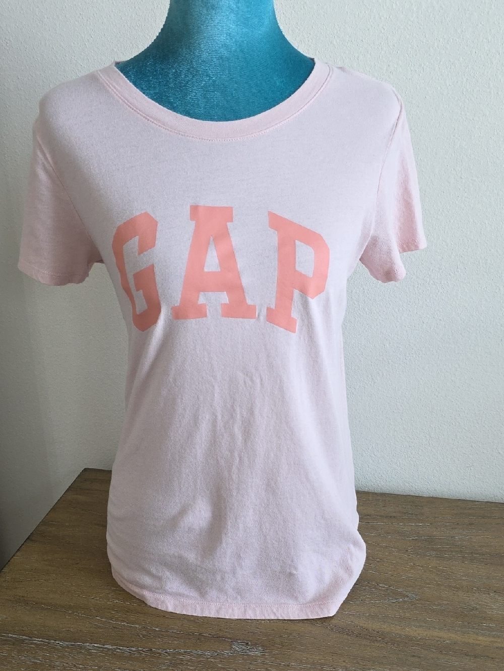 GAP Light Pink Logo Tee